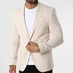 Promo ⭐ Veste Blazer MKB822 Beige de Mackten ⌛ 8 Promo ⭐ Veste Blazer MKB822 Beige de Mackten ⌛ -Promos Mackten Magasin mackten 325964 MKB822 BEIGE 20220630T141609 03