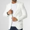 Le moins cher ❤️ Veste Blazer H88 Blanc de Mackten 🌟