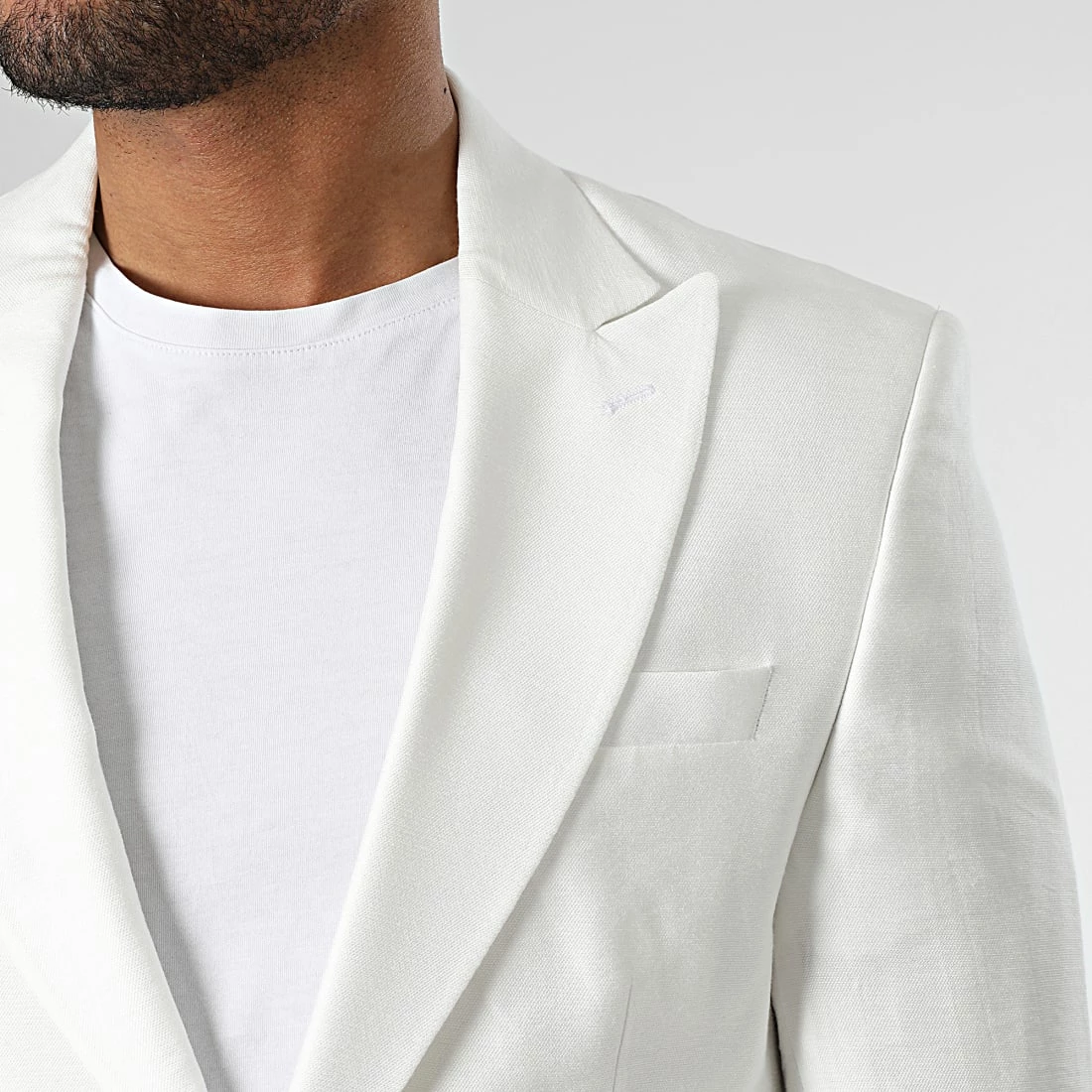 Le moins cher ❤️ Veste Blazer H88 Blanc de Mackten 🌟 4 Le moins cher ❤️ Veste Blazer H88 Blanc de Mackten 🌟 – Image 2