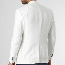 Le moins cher ❤️ Veste Blazer H88 Blanc de Mackten 🌟 9 Le moins cher ❤️ Veste Blazer H88 Blanc de Mackten 🌟 -Promos Mackten Magasin mackten 325968 H88 WHITE 20221110T152849 04