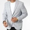 Coupon ✨ Veste Blazer K018 Gris Clair de Mackten 😀 -Promos Mackten Magasin mackten 325972 K018 GRIS 20220704T155832 01