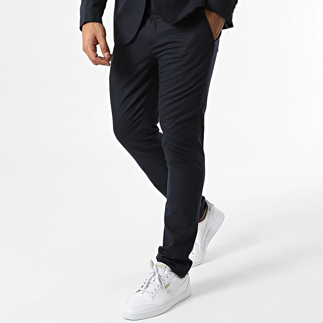 Meilleure affaire ✨ Costume 2 Pièces 3025 Bleu Marine de Mackten 😍 5 Meilleure affaire ✨ Costume 2 Pièces 3025 Bleu Marine de Mackten 😍 – Image 4