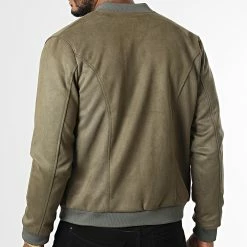 Budget 👍 Veste Suedine MKTS04 Vert Kaki de Mackten ⭐ -Promos Mackten Magasin mackten 335030 MKTS08 20220906T135418 04