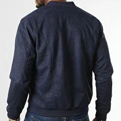 Tout neuf ✨ Veste Suedine MKTS04 Bleu Marine de Mackten 😀 -Promos Mackten Magasin mackten 335031 MKTS03 1 20220906T134949 04