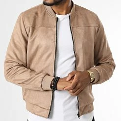 Sortie 🔥 Veste Suedine MKTS04 Beige Foncé de Mackten ❤️ -Promos Mackten Magasin mackten 335034 MKTS04 1 20220906T135503 03