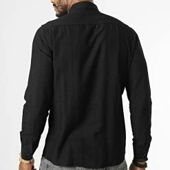 De gros 🎉 Chemise Manches Longues ML602 Noir de Mackten 🤩 -Promos Mackten Magasin mackten 335041 ML602N 20220905T161022 04