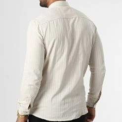 Top 10 🎁 Chemise Manches Longues ML606 Beige de Mackten 🤩 -Promos Mackten Magasin mackten 335062 ML606BE 20220906T095627 04