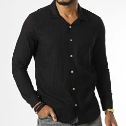 Offres 🌟 Chemise Manches Longues ML604 Noir de Mackten 🌟 8 Offres 🌟 Chemise Manches Longues ML604 Noir de Mackten 🌟 -Promos Mackten Magasin mackten 335065 ML604N 20220905T161004 03