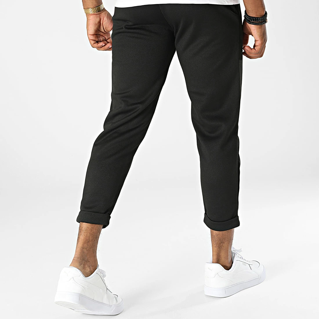 Nouveau 🤩 Pantalon Jogging 1987 Noir de Mackten ⭐ 6 Nouveau 🤩 Pantalon Jogging 1987 Noir de Mackten ⭐ – Image 4