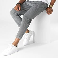 Sortie 😍 Pantalon Jogging 1969 Gris Chiné de Mackten 🥰 -Promos Mackten Magasin mackten 335068 1987 GREY 20220906T140319 03