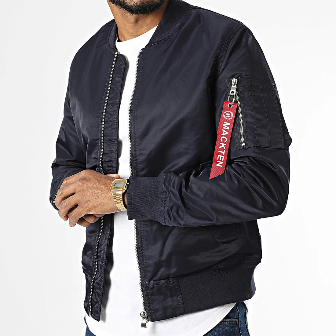 Les meilleures critiques de ⌛ Veste Bomber MKB101 Bleu Marine de Mackten ⭐ 5 Les meilleures critiques de ⌛ Veste Bomber MKB101 Bleu Marine de Mackten ⭐ – Image 3