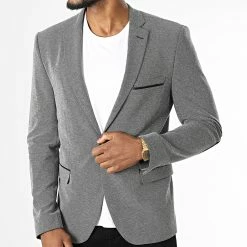 Vente flash 🤩 Veste Blazer 813 Gris Anthracite de Mackten 🤩 -Promos Mackten Magasin mackten 337121 SD813 1 DKGREY 20220919T154729 03