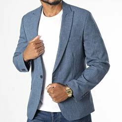 Les meilleures critiques de ❤️ Veste Blazer 1031 Bleu Chiné de Mackten 🔔