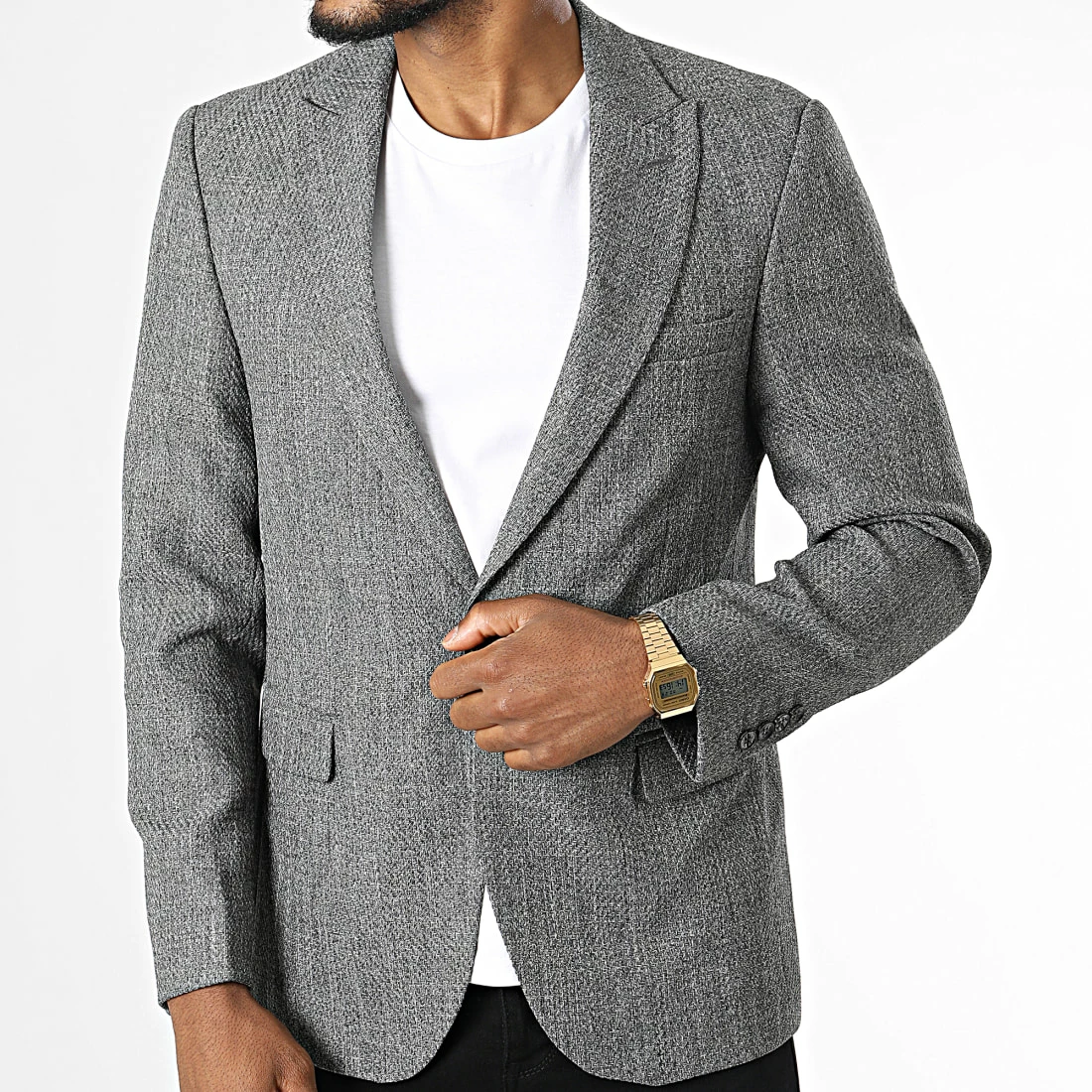Les meilleures critiques de 🔔 Veste Blazer 654 Gris Anthracite Chiné de Mackten ⭐ 5 Les meilleures critiques de 🔔 Veste Blazer 654 Gris Anthracite Chiné de Mackten ⭐ – Image 3