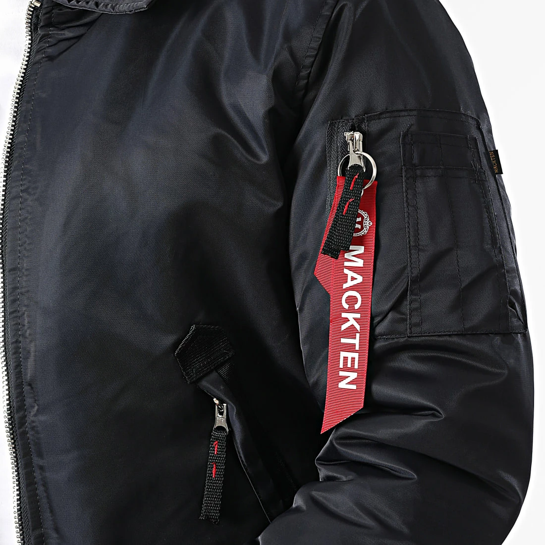 Meilleure affaire ⌛ Veste Bomber Col Fourrure MKB31 Bleu Marine de Mackten 😀 4 Meilleure affaire ⌛ Veste Bomber Col Fourrure MKB31 Bleu Marine de Mackten 😀 – Image 2