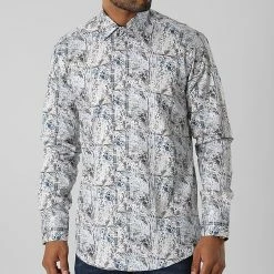 Coupon 🛒 Chemise Manches Longues Floral M6601-2 Blanc Bleu de Mackten 🤩 8 Coupon 🛒 Chemise Manches Longues Floral M6601-2 Blanc Bleu de Mackten 🤩 -Promos Mackten Magasin mackten 343078 M6601 2 20221020T142737 03