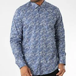 Meilleure vente 🌟 Chemise Manches Longues Floral M6601-1 Bleu Marine de Mackten ✔️ 8 Meilleure vente 🌟 Chemise Manches Longues Floral M6601-1 Bleu Marine de Mackten ✔️ -Promos Mackten Magasin mackten 343081 M6601 5 20221020T135708 03