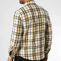 Bon marché 🎉 Chemise Manches Longues A Carreaux Dessen6 Jaune de Mackten 🥰 -Promos Mackten Magasin mackten 343087 DESSEN6 20221013T152218 04