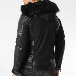 Coupon 🎉 Veste Capuche Fourrure MKB-18 Noir de Mackten 🥰 -Promos Mackten Magasin mackten 343157 MKB 18 BLACK 20221024T151954 04