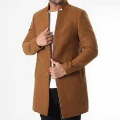 Vente flash 👍 Manteau MK7012 Marron de Mackten 👏