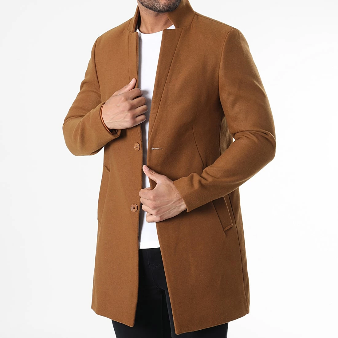 Vente flash 👍 Manteau MK7012 Marron de Mackten 👏 3 Vente flash 👍 Manteau MK7012 Marron de Mackten 👏