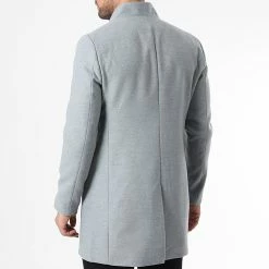 Coupon 👏 Manteau MK7011 Gris Chiné de Mackten ⭐ -Promos Mackten Magasin mackten 343163 MK7011 GRIS CLAIR 20221013T154622 04