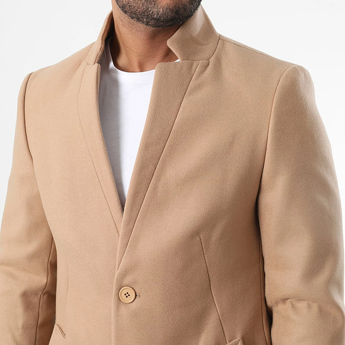Tout neuf 🎉 Manteau MK7013 Beige de Mackten 🔔 4 Tout neuf 🎉 Manteau MK7013 Beige de Mackten 🔔 – Image 2