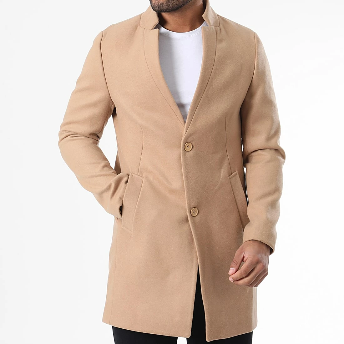 Tout neuf 🎉 Manteau MK7013 Beige de Mackten 🔔 5 Tout neuf 🎉 Manteau MK7013 Beige de Mackten 🔔 – Image 3