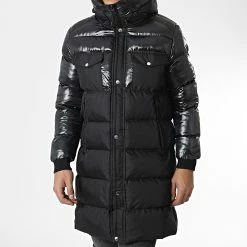 Meilleur prix 🎉 Doudoune Longue A Capuche 22K41 Noir de Mackten ❤️ -Promos Mackten Magasin mackten 346747 22K41 BLACK 20221108T150912 03