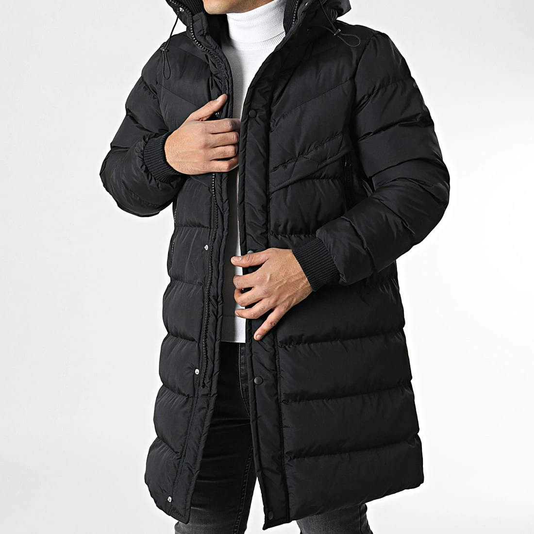 Coupon 🌟 Doudoune Longue A Capuche 1150 Noir de Mackten ❤️ 3 Coupon 🌟 Doudoune Longue A Capuche 1150 Noir de Mackten ❤️