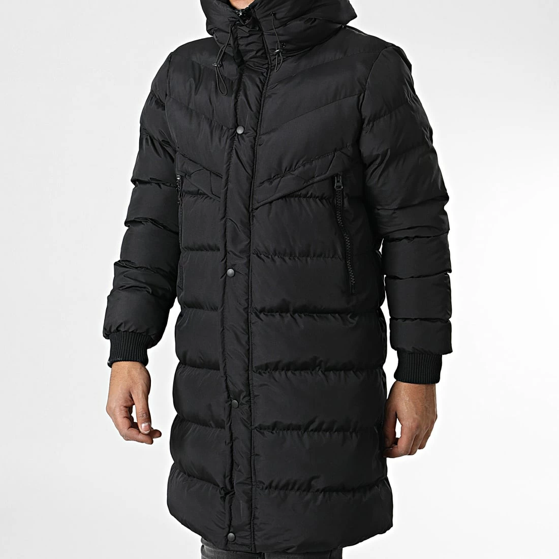 Coupon 🌟 Doudoune Longue A Capuche 1150 Noir de Mackten ❤️ 5 Coupon 🌟 Doudoune Longue A Capuche 1150 Noir de Mackten ❤️ – Image 3