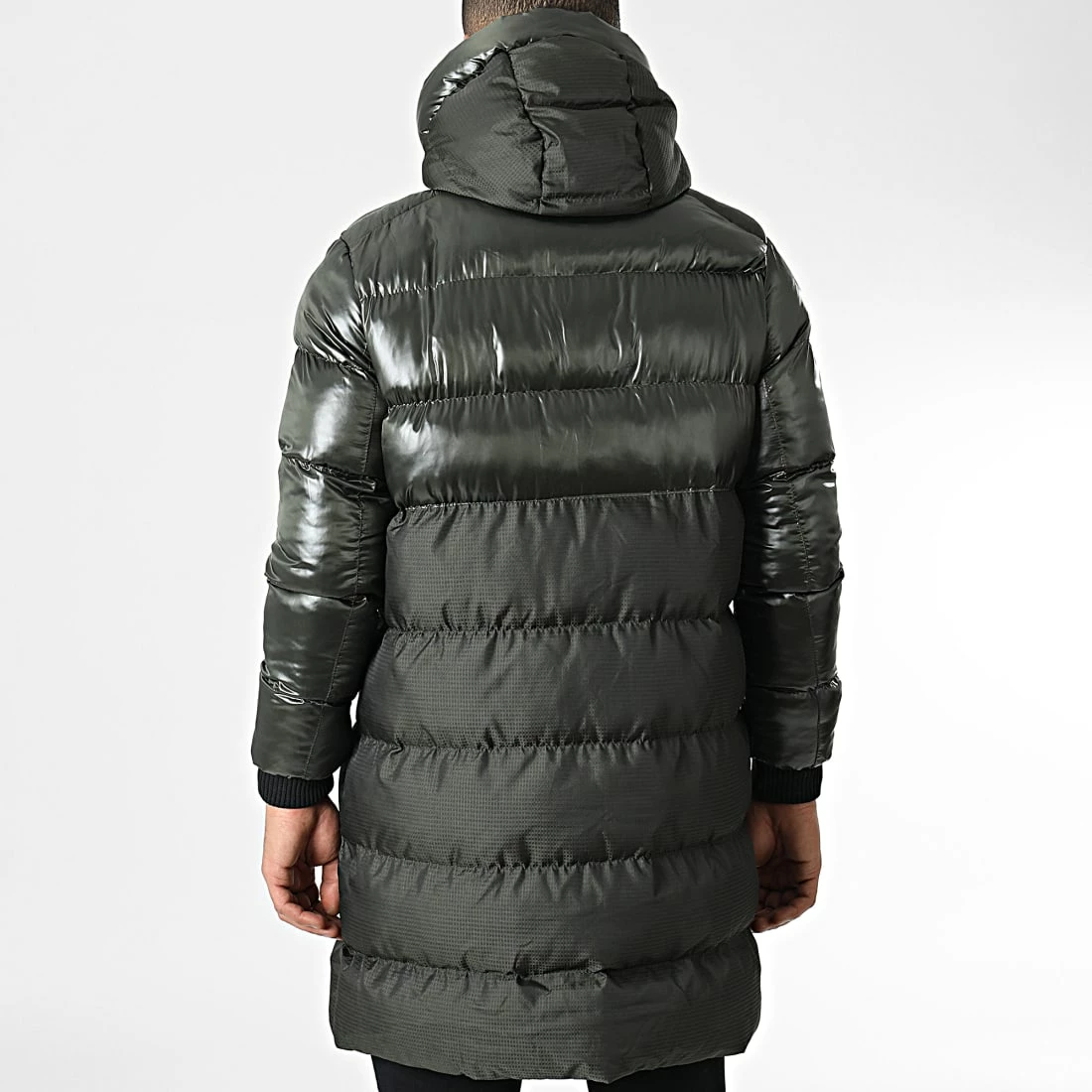 Remise 💯 Doudoune Longue A Capuche 22K41 Vert Kaki de Mackten 😍 6 Remise 💯 Doudoune Longue A Capuche 22K41 Vert Kaki de Mackten 😍 – Image 4