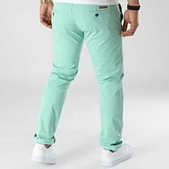 Meilleure affaire 👏 Pantalon Chino Allen Vert Clair de Mackten ✨ -Promos Mackten Magasin none 309808 ALLEN SEA GREEN 20220325T160445 04